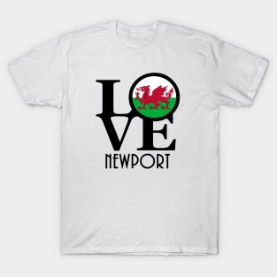 LOVE Newport Wales T-Shirt